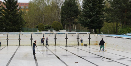 Aquapark se chystá na léto