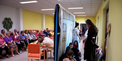 Svatohorské gymnázium zažilo adrenalinové divadlo v Blatné