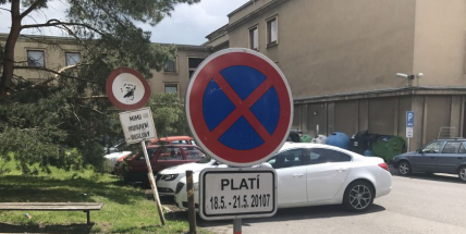 FOTO DNE: O dopravním omezení je dobré vědět včas