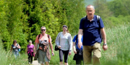 Turisté se dnes vydali na 52. ročník pochodu Praha-Prčice