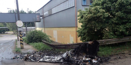 Sobotní ráno povolalo příbramské hasiče požárem v Milíně