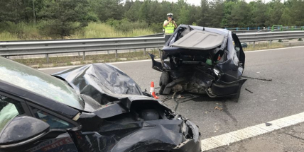 Aktuálně: Na dálnici D4 vážná nehoda se zraněním