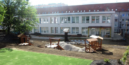 Zahrada ZŠ v Jungmannově ulici bude jedna z nejhezčích ve městě