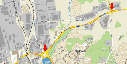 O víkendu bude Evropská mezi kruhovými objezdy úplně uzavřená