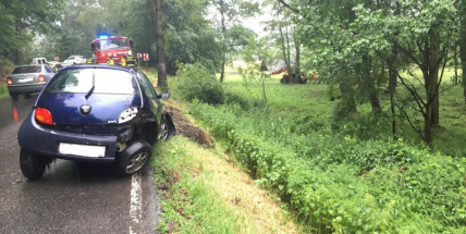 „Káčko“ se zřítilo u Čenkova do potoka