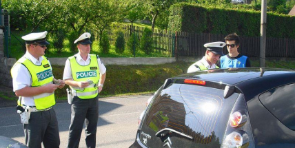 Dopravní kontroly na silnicích Příbramska