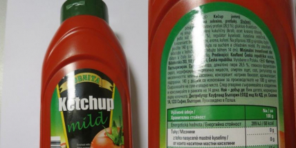 Inspekce zjistila kečup obsahující o polovinu méně rajčat, než uváděl výrobce