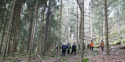 Policisté pátrali po nemocné dívce, připraven byl i policejní dron