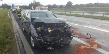 Aktuálně: Nehoda na dálnici D4 komplikuje průjezd