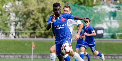 Útočníci Tonda Fantiš a Emmanuel Antwi jsou novými tvářemi 1.FK