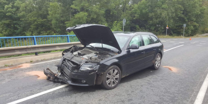 Právě teď: Brodská ulice na výjezdu z Příbrami je kvůli nehodě zcela uzavřena.