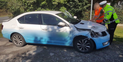 U Vranovic se srazily dva vozy