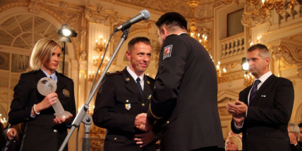 POLICISTA ROKU 2016 - Na třetím místě se umístil plk. Mgr. René Peták