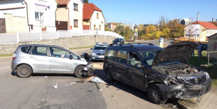 Právě teď: Dopravní nehoda se zraněním na Dobříši