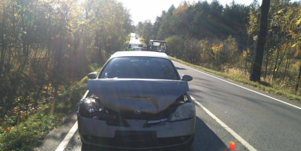 Právě teď: Nehoda tří vozidel na výjezdu z Příbrami