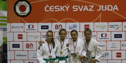 Judisté a judistky JUDO Příbram předvedli skvělé výkony na Přeboru ČR