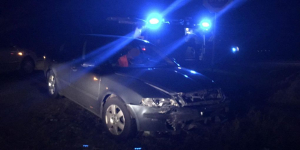 Aktuálně: Na silnici I/4 u obce Buk došlo k nehodě dvou vozidel