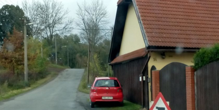 Pozor, kráva na židli!