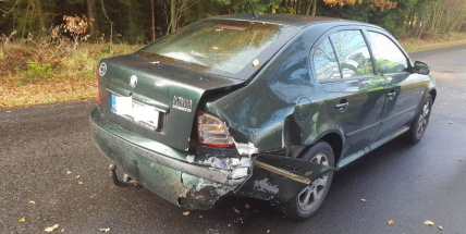 U Žírov došlo ke střetu dvou vozidel