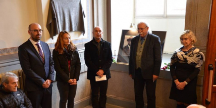 Na radnici v Příbrami byla slavnostně odhalena pamětní deska Ing. Janu Holickému