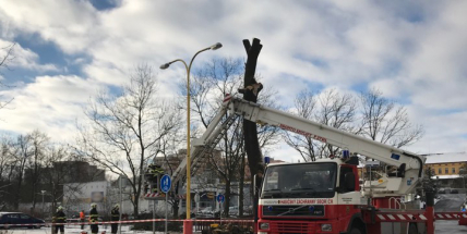 Aktuálně: Obousměrná uzavírka ulice Špitálská komplikuje dopravu v centru Příbrami