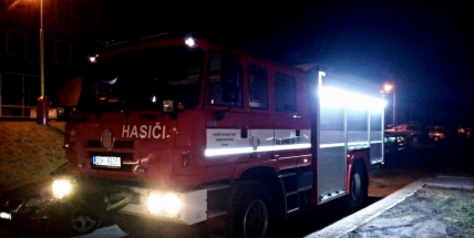 Před půlnocí na Štěpána vyjeli příbramští hasiči