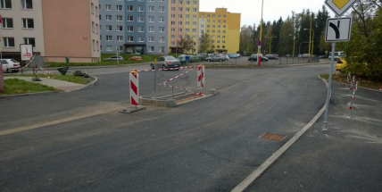 Ulice k Drkolnovu je průjezdná, podívejte jak vypadá