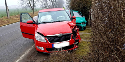 Fabie se srazila s protijedoucím vozidlem