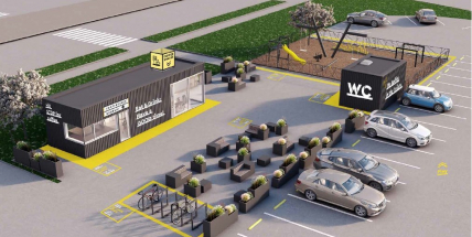 U Stop Shopu se buduje luxusní kavárna