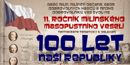 Do Milína 10. února přijedou prezidenti, vojáci, pionýři - celkem 200 účinkujících