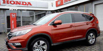 Honda CR-V se představuje v soutěži Auto roku 2017