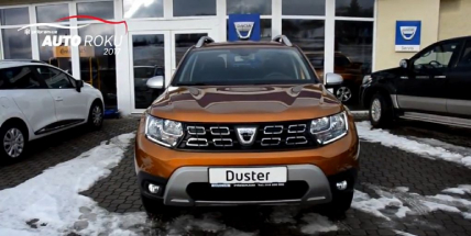 Dacia Duster se představuje v soutěži Auto roku 2017