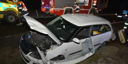 Právě teď: Dopravní nehoda se zraněním povolala veškeré složky IZS