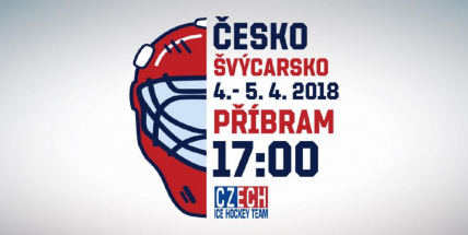 Vstupenky na hokejové dvojutkání ČR – Švýcarsko, můžete v Příbrami koupit od středy