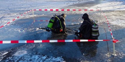 Policejní potápěči našli tělo utonulého bruslaře z Orlíku ve čtyřicetimetrové hloubce