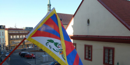Město Příbram se zítra připojí k akci Vlajka pro Tibet