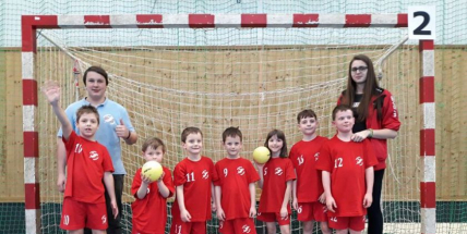 Příbramská házenkářská přípravka navštívila Bělou pod Bezdězem