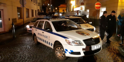 Rušná noc v ulicích s Městskou policií Příbram